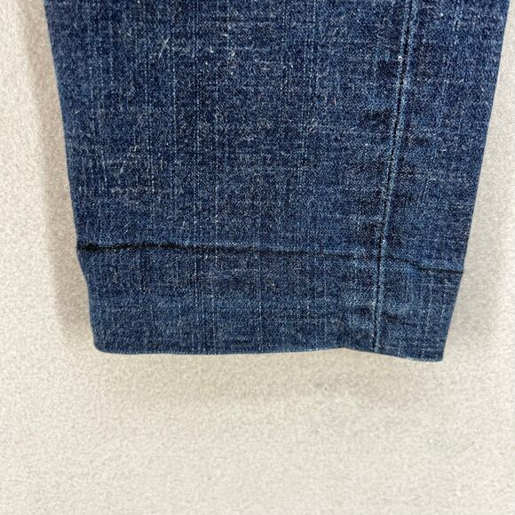 True Religion Jeans Women's 26 (2) Blue Julie Straight Pocket Flap Preppy - Picture 10 of 15